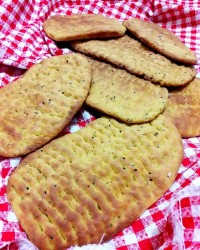 نان روغنی باباجون پز