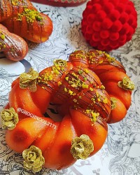 دونات گل گلی بی نهایت خوشگل و خوشمزه تااخر ورق بزنید عزیزای دلم