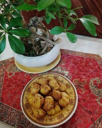 باقلوا بقچه گردو و نارگیل