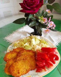 کتلت سیب زمینی خام