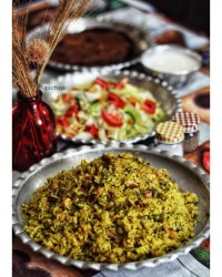 شوید نخود پلو