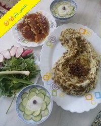 عدس پلوی مخلوط