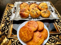 کلوچه خرما،گردو و ساده