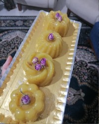 دسر_زعفرانی