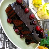 کیک خیس شکلاتی دلبرررر