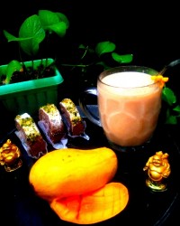 میلڪ شیڪ انبه