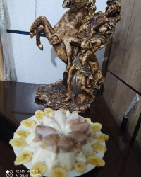 کرم موزی ودسرفرانسوی