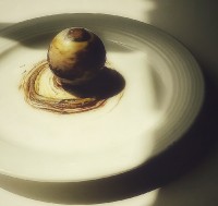 کیک وانیلی سورپرایز
