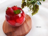 محلبی توت فرنگی