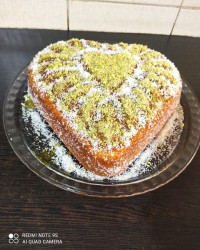 کیک زعفرووونی