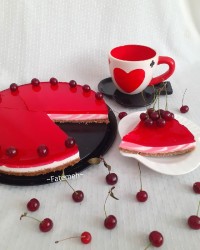 چیز کیک آلبالو