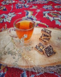 آبنبات اسلایس شکلاتی گردویی