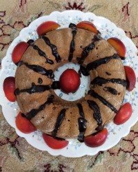 کیک ساده وخوشمزه