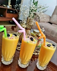 میلک شیک انبه