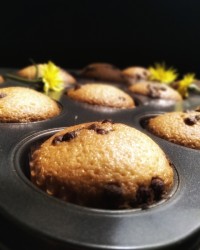 مافین موز و شکلات