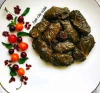 دلمه برگ مو قالبی