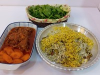 باقالی پلو با گردن