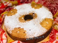 کیک آلبالو اسفنجی