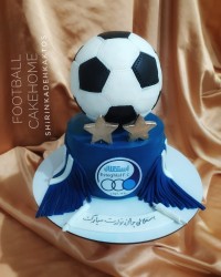 کیک فوتبالی تیم استقلال