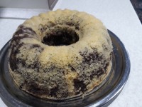 کیک دورنگ در توستر♥️