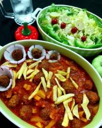 خوراک کوفته قلقلی