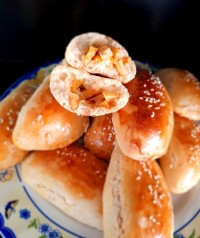 کالزونه کالباس و ذرت (ایتالیا)