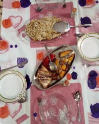 باقالی پلو ماهی