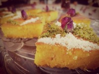 کیک شربتی (ورق بزنید)