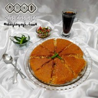 لوبیا پلوی خوشمزه شقایق پز با ته دیگ مخصوص