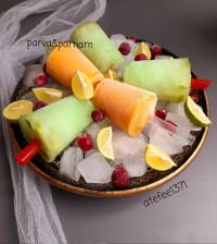 بستنی یخی آلاسکا میوه ایی اسکمو لیمویی