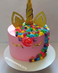 کیک تولد دخملی نازه مامان