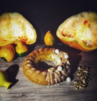 کیک کدو حلوایی شکلاتی