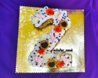 کیک تخته ای در تابه رژیمی