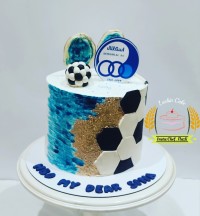 کیک فوتبالی