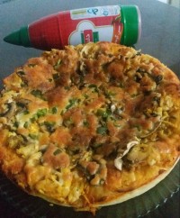 یه پیتزای عالی با خمیر بسیار عالی