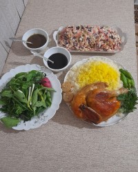 اکبرجوجه با سس مخصوص⚘