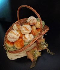 مینی نان همبرگر بدون تخم مرغ