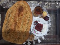 نان بربری خونگی لطفا لایک کنید