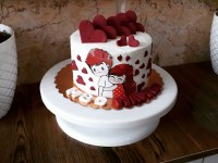 کیک عاشقونه