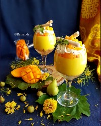 چیز کیک انبه