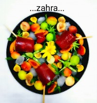 بستنی یخی میوه ای