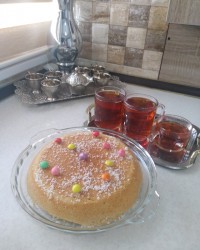 بفرمائید کیک اسفنجی