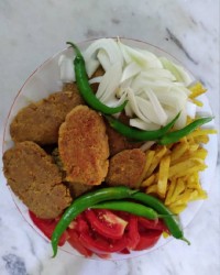 کتلت لپه و گوشت