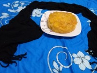 آپساید داون زردآلو بدون فر