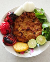 کباب ماهیتابه ?❤️