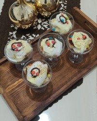 بستنی وانیلی خانگی