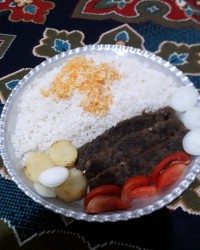 برنج کبا تابه