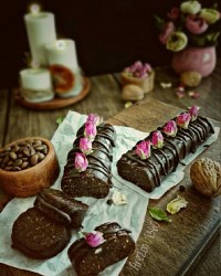 شیرینی شکلات آلمانی بدون فر