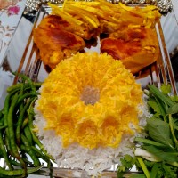 یه شام ساده وجذاب البته باعشق