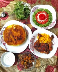 به وقت ناهار.